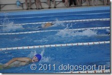 Городские соревнования по плаванию. Долгопрудный 20.12.2011